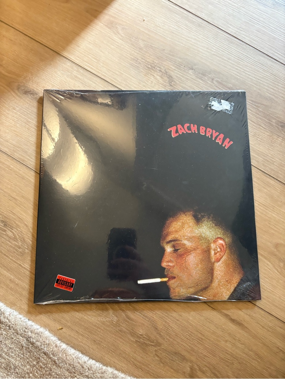 Never Opened Zach Bryan Self Titled Vinyl Album - Black